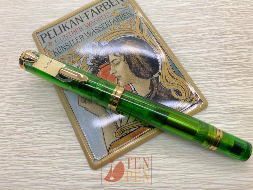 PELIKAN GREEN DEMONSTRATOR - THE COLLECTORS EDITION-BBB NIB